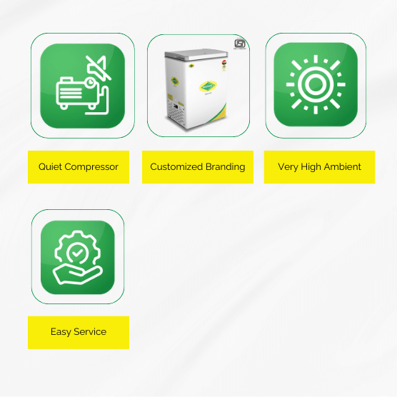 Western D150H Hard Top Convertible Freezer - Image 3