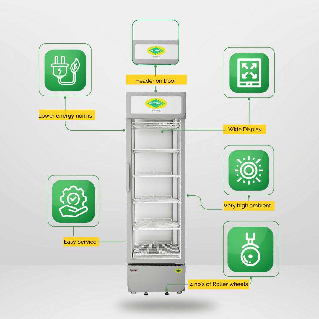 Western SRC572-GL Visi Cooler - Image 4