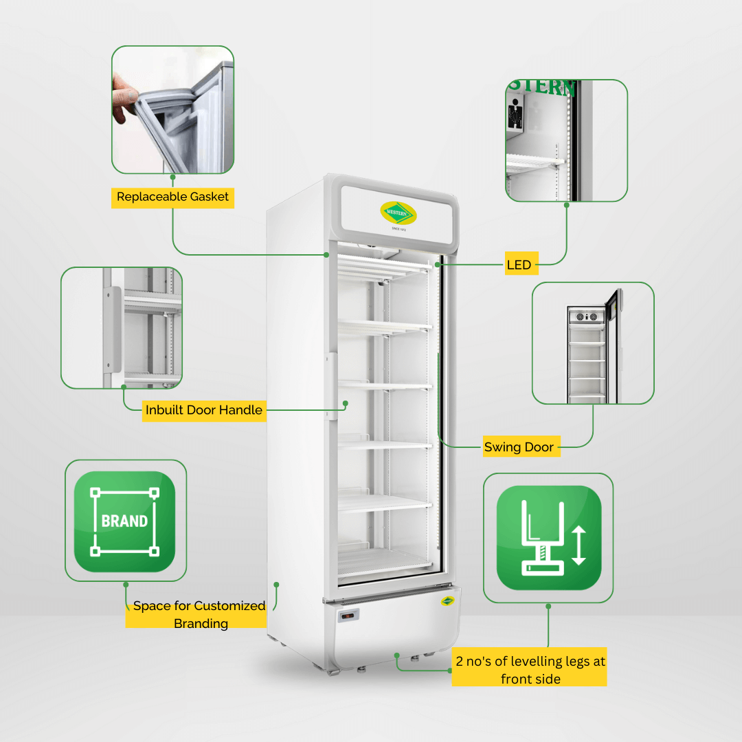 Western SRC572-GL Visi Cooler - Image 3