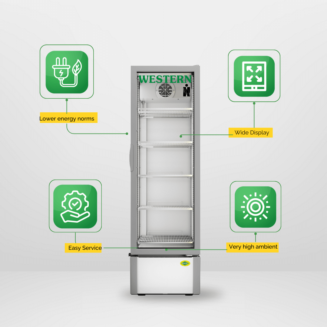 Western SRC360HCF-GL Visi Cooler - Image 6