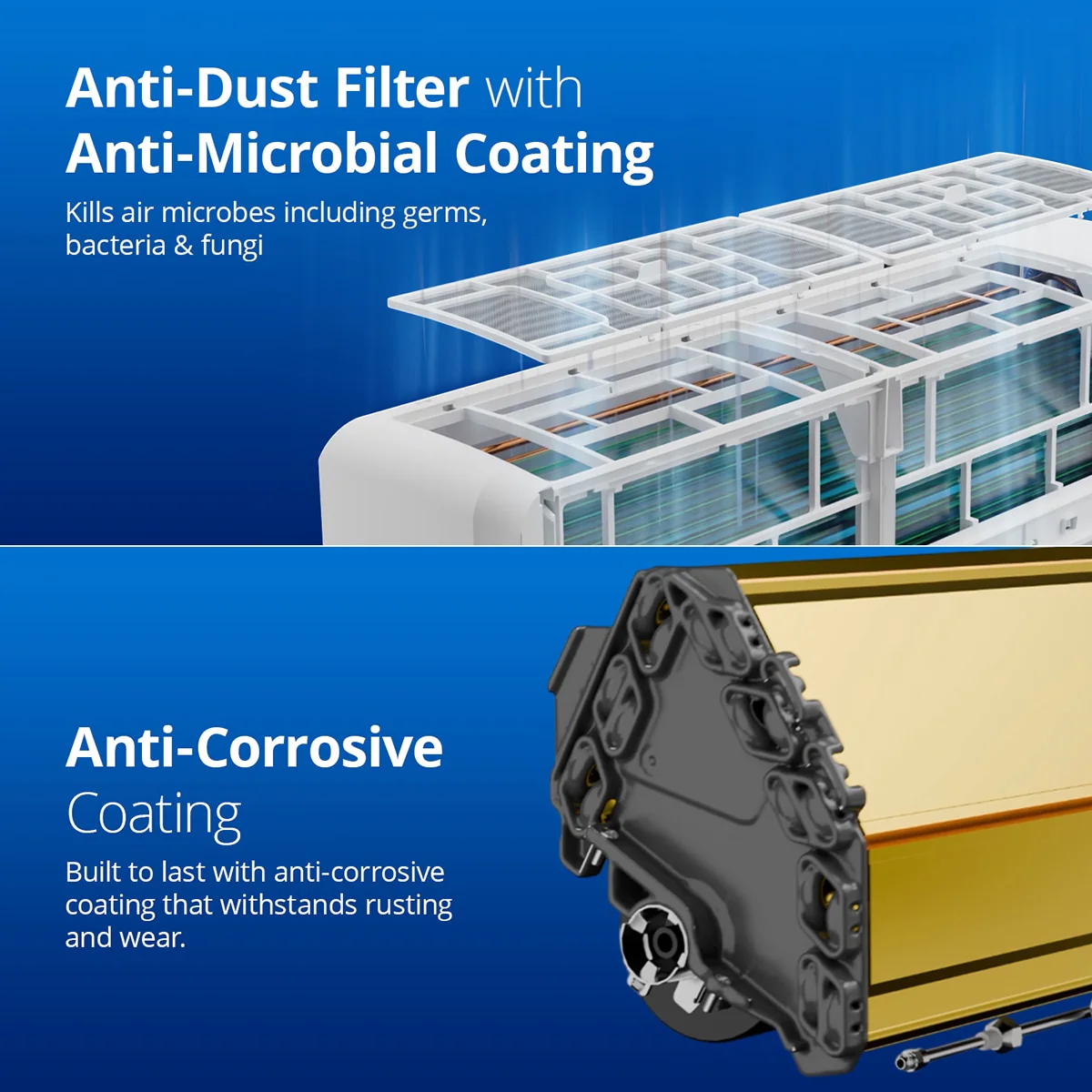 Voltas Adjustable Inverter Split AC, 1 Ton, 5 star- 125V Vectra Elite - Image 5